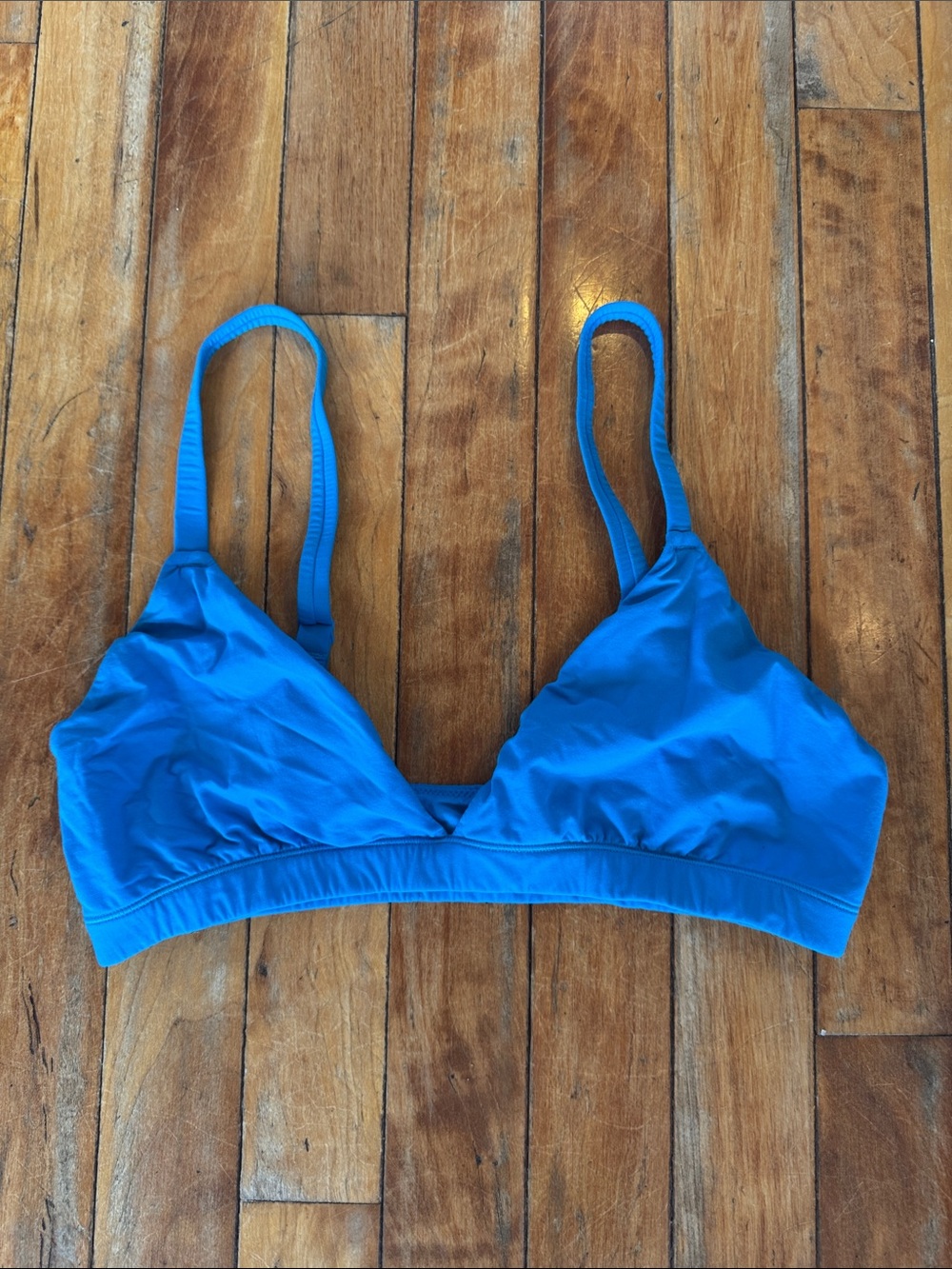 Skims Fits Everybody Turquoise Women's Triangle Bralette